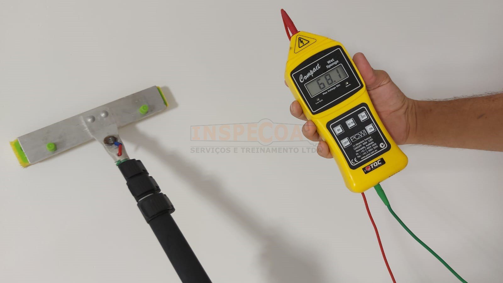 Inspeção de descontinuidades (HOLIDAY DETECTOR)